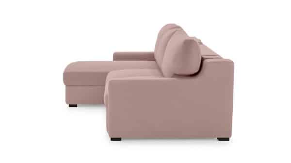 Диван с оттоманкой Непал Vivaldi 27 Еврокнижка (221х153х90см) — изображение 3