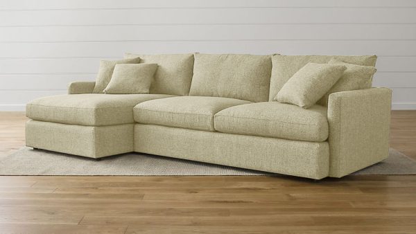 Диван с оттоманкой Стелф ЭКО Альма 16 Еврокнижка (215х153х90см) — изображение 2