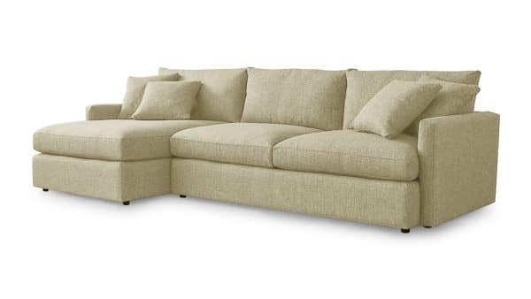 Диван с оттоманкой Стелф ЭКО Альма 16