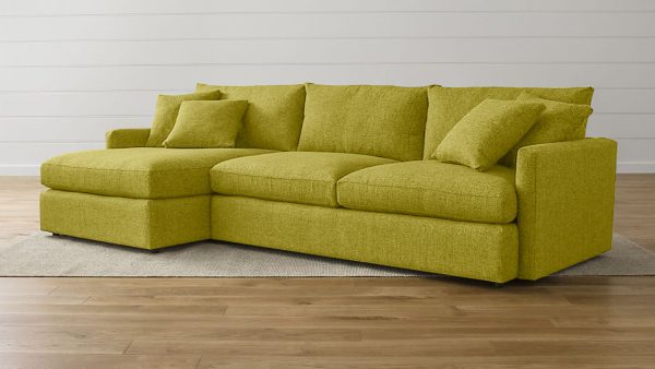 Диван с оттоманкой Стелф ЭКО Альма 27 Еврокнижка (215х153х90см) — изображение 2