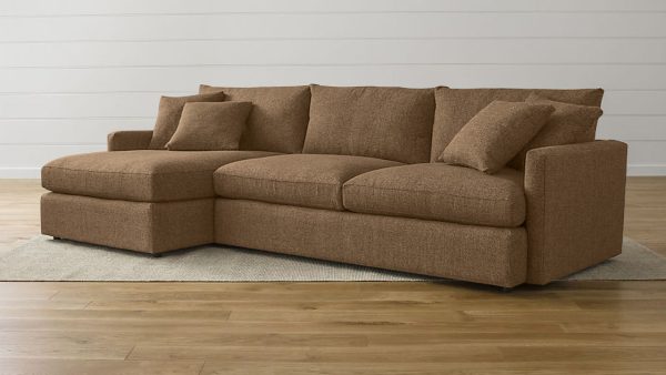 Диван с оттоманкой Стелф ЭКО Альма 39 Еврокнижка (215х153х90см) — изображение 2