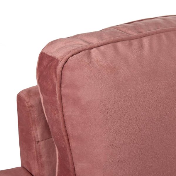 Диван Scott двухместный пыльно-розовый — изображение 5