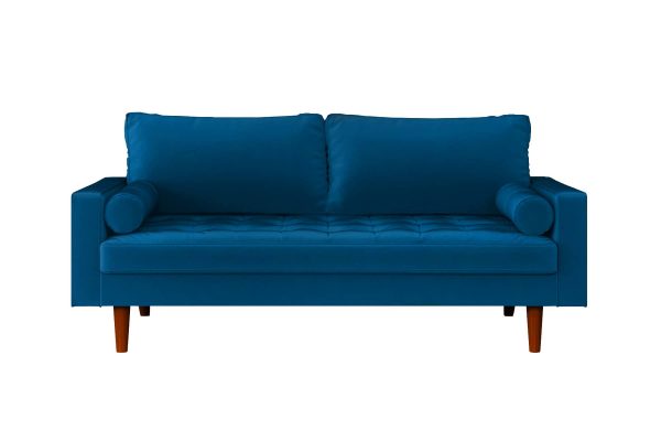 Диван Scott трехместный синий — изображение 2