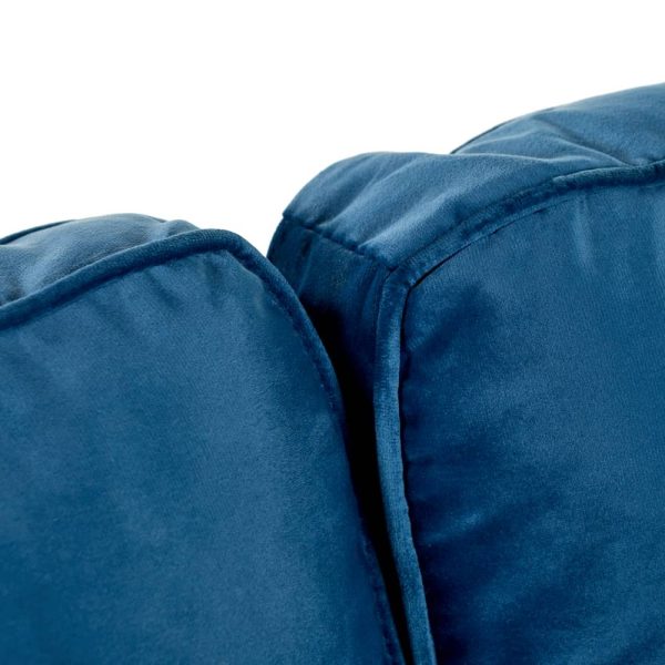 Диван Scott трехместный синий — изображение 5