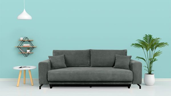 Диван Сенлин Лайт Cilium Grafit Еврокнижка (252х103х90см) — изображение 2