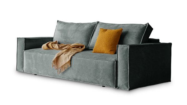 Диван Софт 3 Cilium Grafit Еврокнижка (240х94х80см) — изображение 2