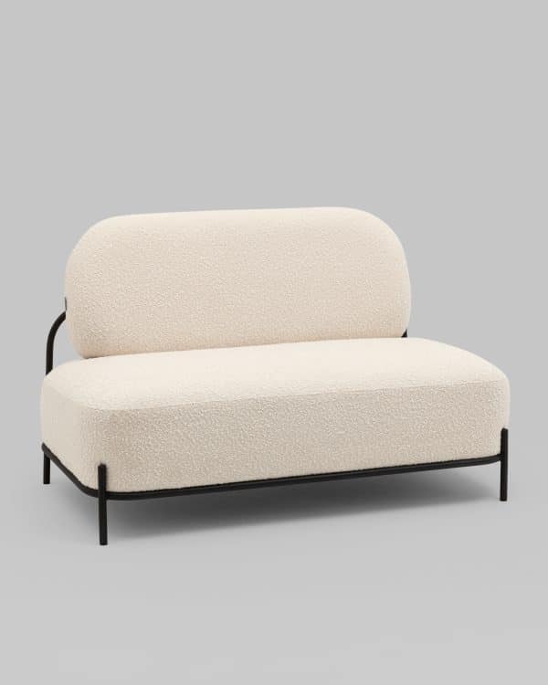 Диван Стоун new ткань букле молочный — изображение 2