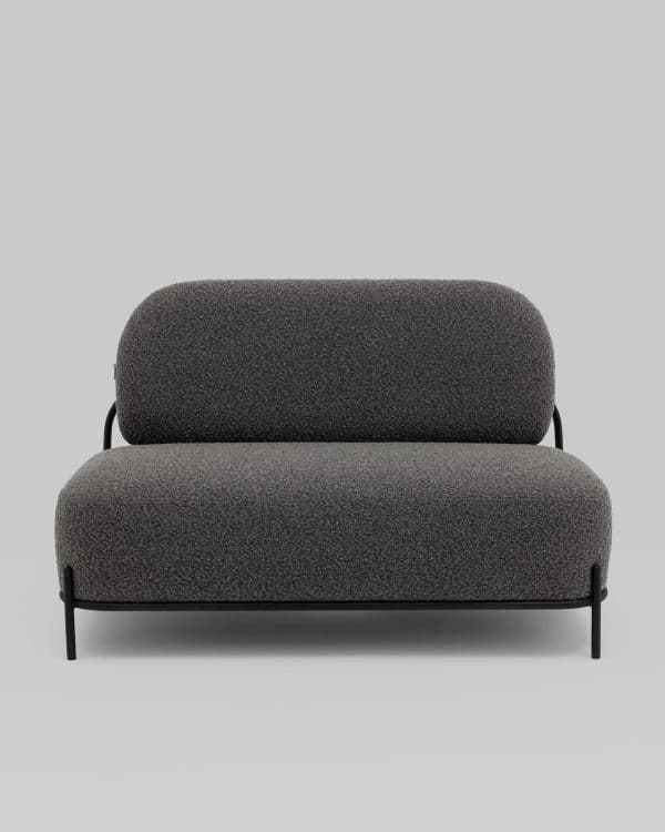 Диван Стоун new ткань букле тёмно-серый — изображение 3