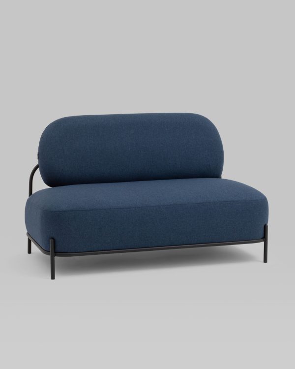 Диван Стоун рогожка синий — изображение 2