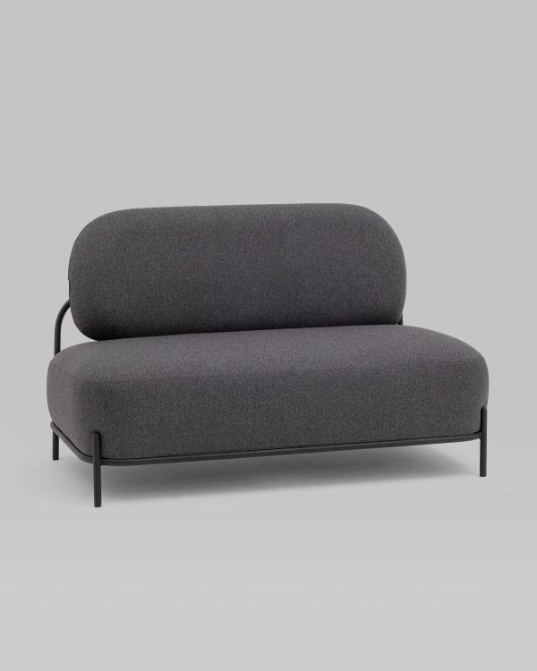 Диван Стоун рогожка тёмно-серый — изображение 2