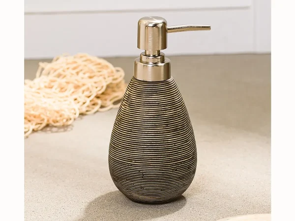 Дозатор для мыла Brushy коричневый — изображение 5