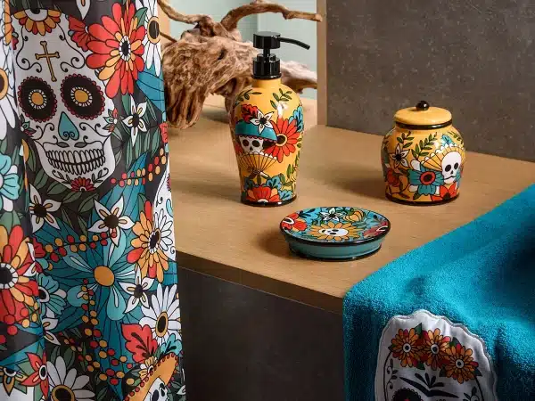 Дозатор для жидкого мыла Los Muertos96 желтый — изображение 3