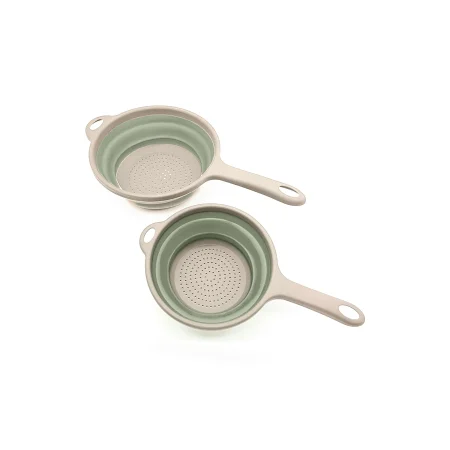 Дуршлаг пластиковый складной с ручкой