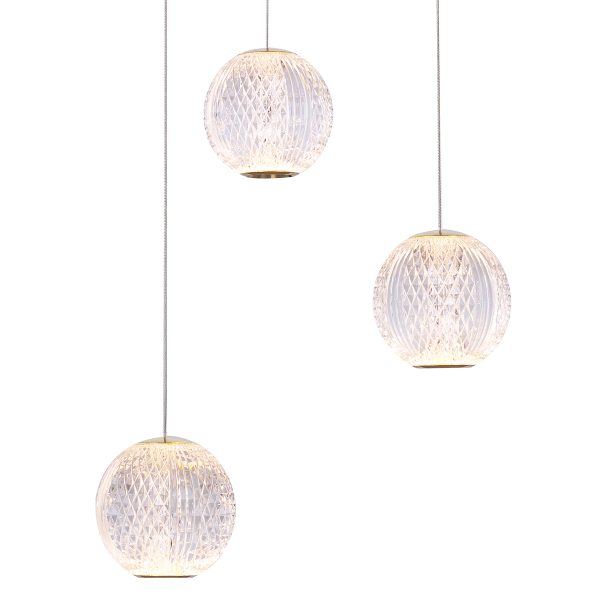 Подвесной светильник MD20001012-7A gold — изображение 2