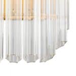 Настенный светильник Vittoria 2C brass/clear — изображение 2