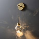 Настенный светильник 9701W brass/clear — изображение 2