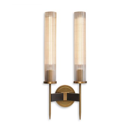 Настенный светильник Alouette 2 brass