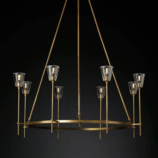 Люстра Torche De Verre 8 gold — изображение 2