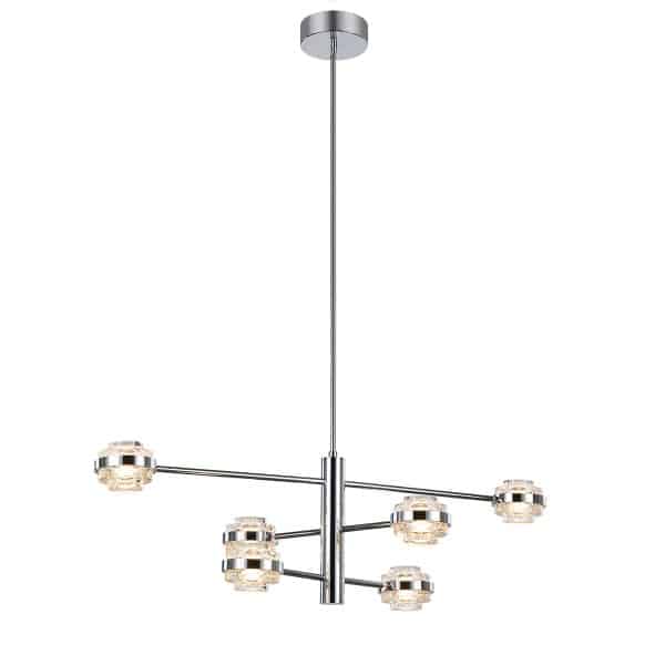 Люстра MX22030002-6A chrome/clear — изображение 2