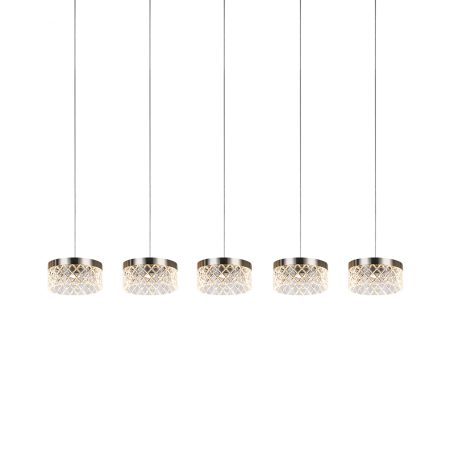 Подвесной светильник MD21020075-5B satin nickel