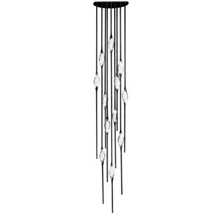 Подвесной светильник Pezzo 12 pearl black
