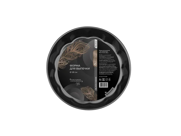 Форма для выпечки с а/п покрытием Black Swan бордовый — изображение 3