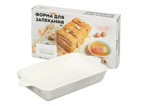 Форма для запекания белый — изображение 4
