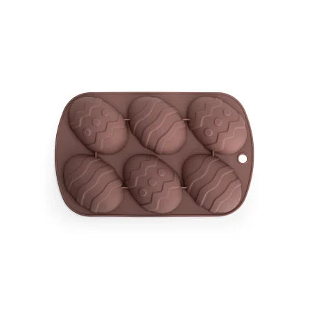 Форма силиконовая для выпечки 6 маффинов Easter