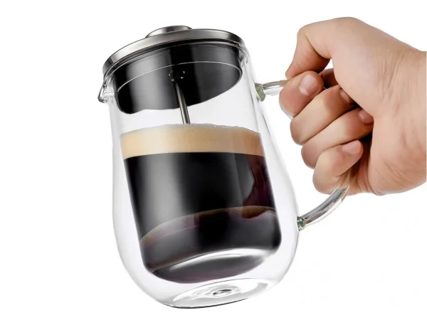 Френч-пресс FLORAL прозрачный — изображение 3