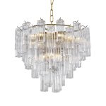 Люстра OWD2093-D75 gold/clear