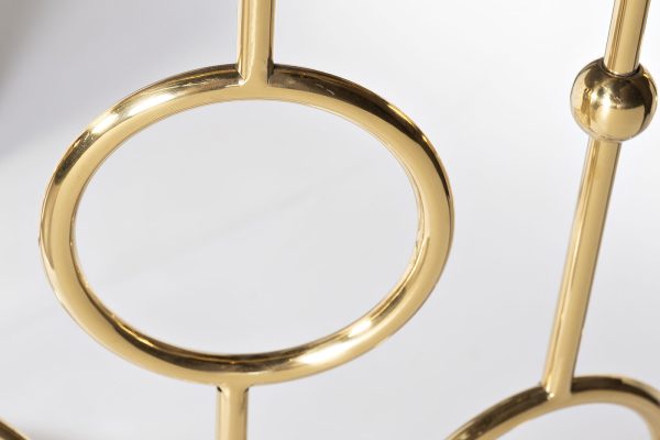 GY-CST8040GOLD Консоль стекло черн/золото 78*40*77см — изображение 4