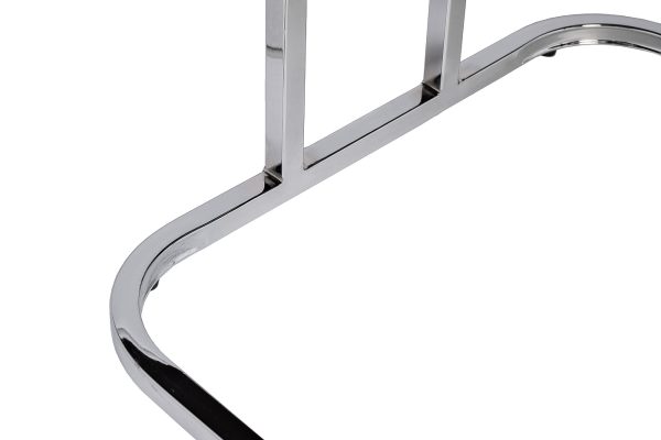 GY-DC8365-B Стул велюр синий/хром 54*56*89см — изображение 5