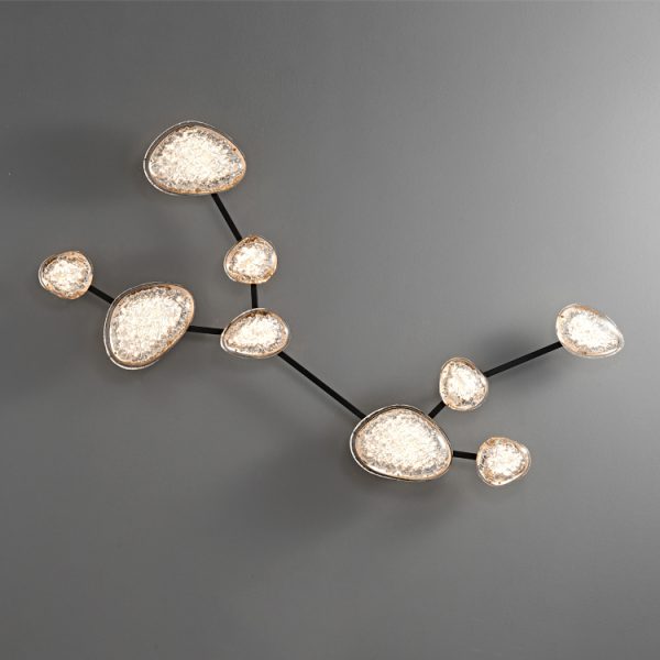 Настенный светильник 2309-Virgo matt black/french gold — изображение 2