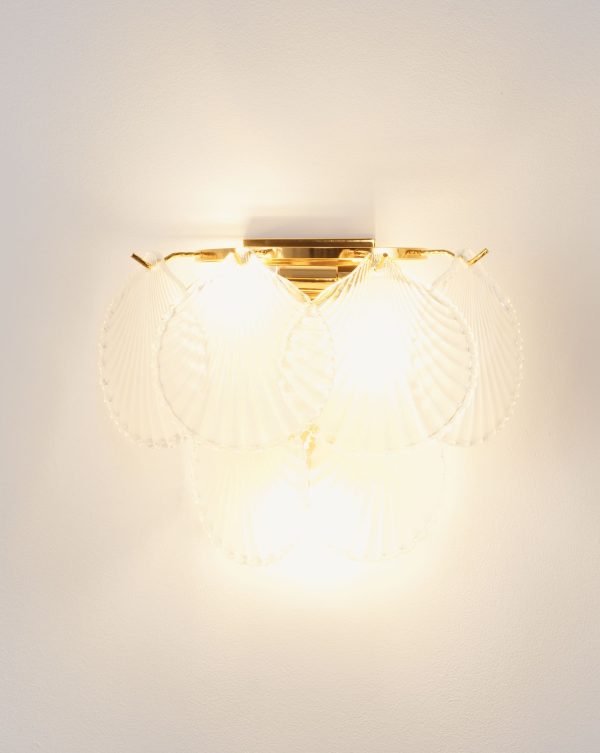 Хрустальный настенный светильник Moderli V2371-W Tears