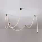 Потолочный светильник 10521C/8M black/white