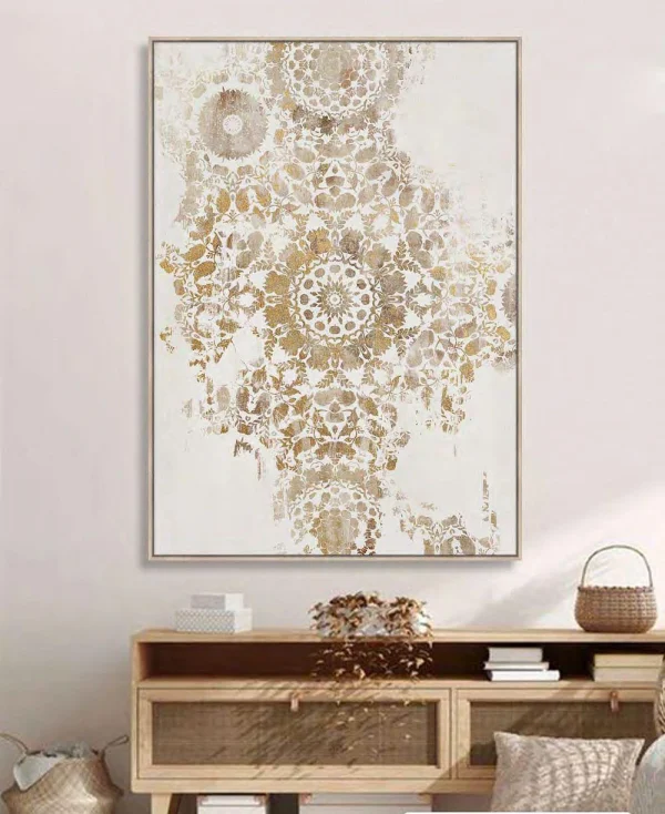 Картина в раме Mandala Gold золотистый — изображение 4