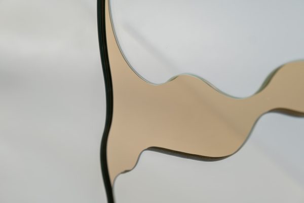 KFG195 Комод зеркальный c золотым декором 160х45х90см — изображение 5