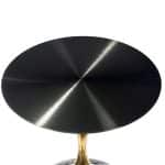 Кофейный столик Angel 40x55см, чёрный мрамор, металл — изображение 5