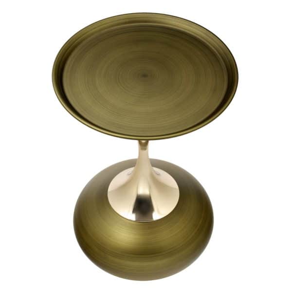 Кофейный столик Angel 40x55см, латунь, металл — изображение 4