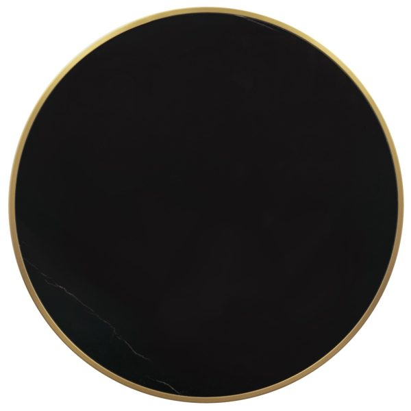 Кофейный столик Gloria диам.50см x 54см, чёрный, металл — изображение 5