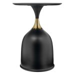 Кофейный столик Stupa 40x54см, чёрный, металл — изображение 4