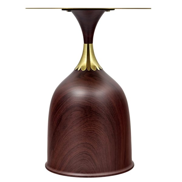 Кофейный столик Stupa 40x54см, металл под дерево — изображение 3