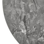 Кофейный столик Vision диам.40см x 54см, металл под дерево, керамика — изображение 5