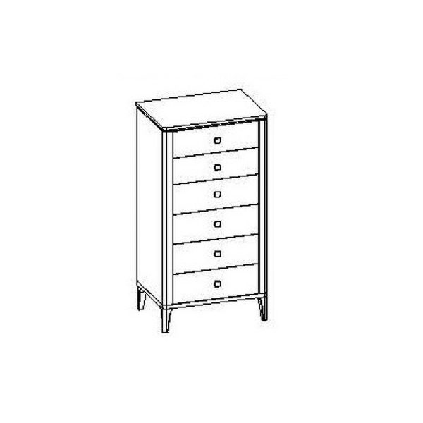 Комод высокий ALBA NEW, FRATELLI BARRI — изображение 5