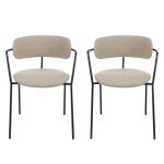 Комплект из 2-х стульев Ant букле латте