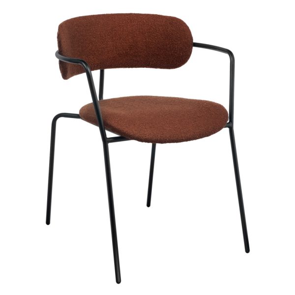 Комплект из 2-х стульев Ant букле терракотовый — изображение 2