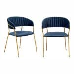 Комплект из 2-х стульев Turin синий