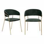 Комплект из 2-х стульев Turin зеленый