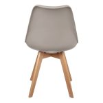 Комплект из 4-х стульев Eames Bon латте — изображение 5