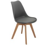 Комплект из 4-х стульев Eames Bon серый — изображение 2